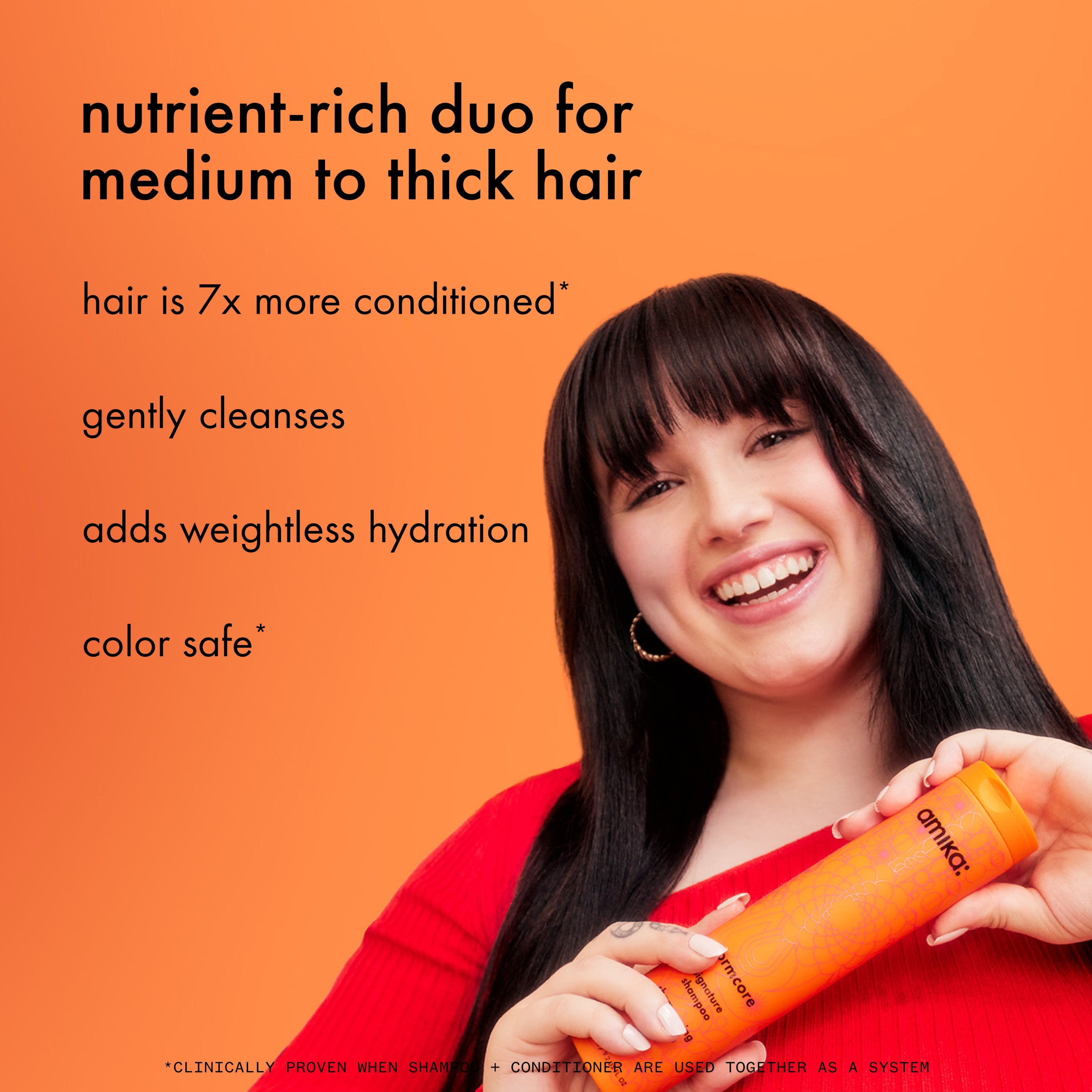 amika normcore signature shampoo – amika Haarpflege