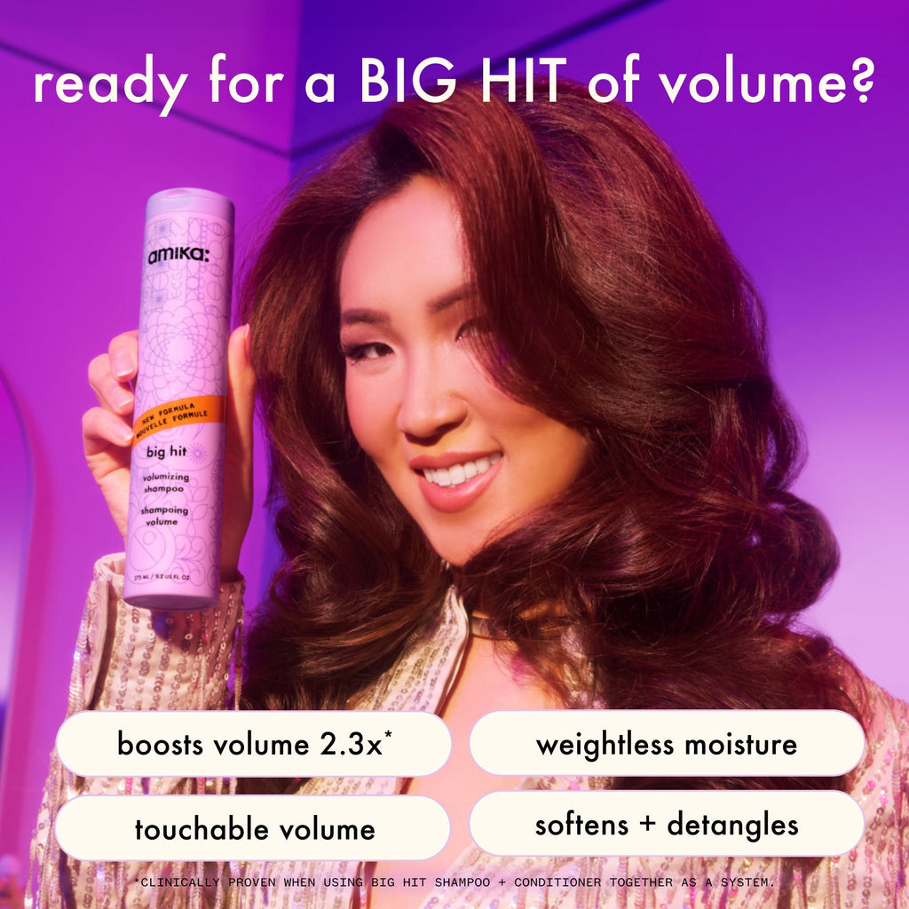amika big hit volumizing shampoo – amika Haarpflege