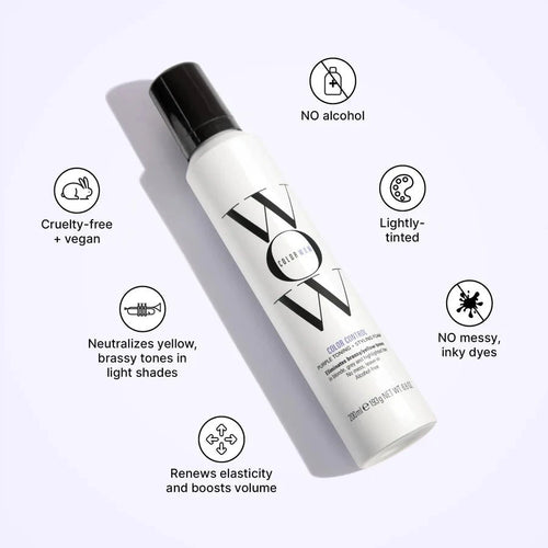 Color Control Purple Toning and Styling Foam - HauptSacheShop