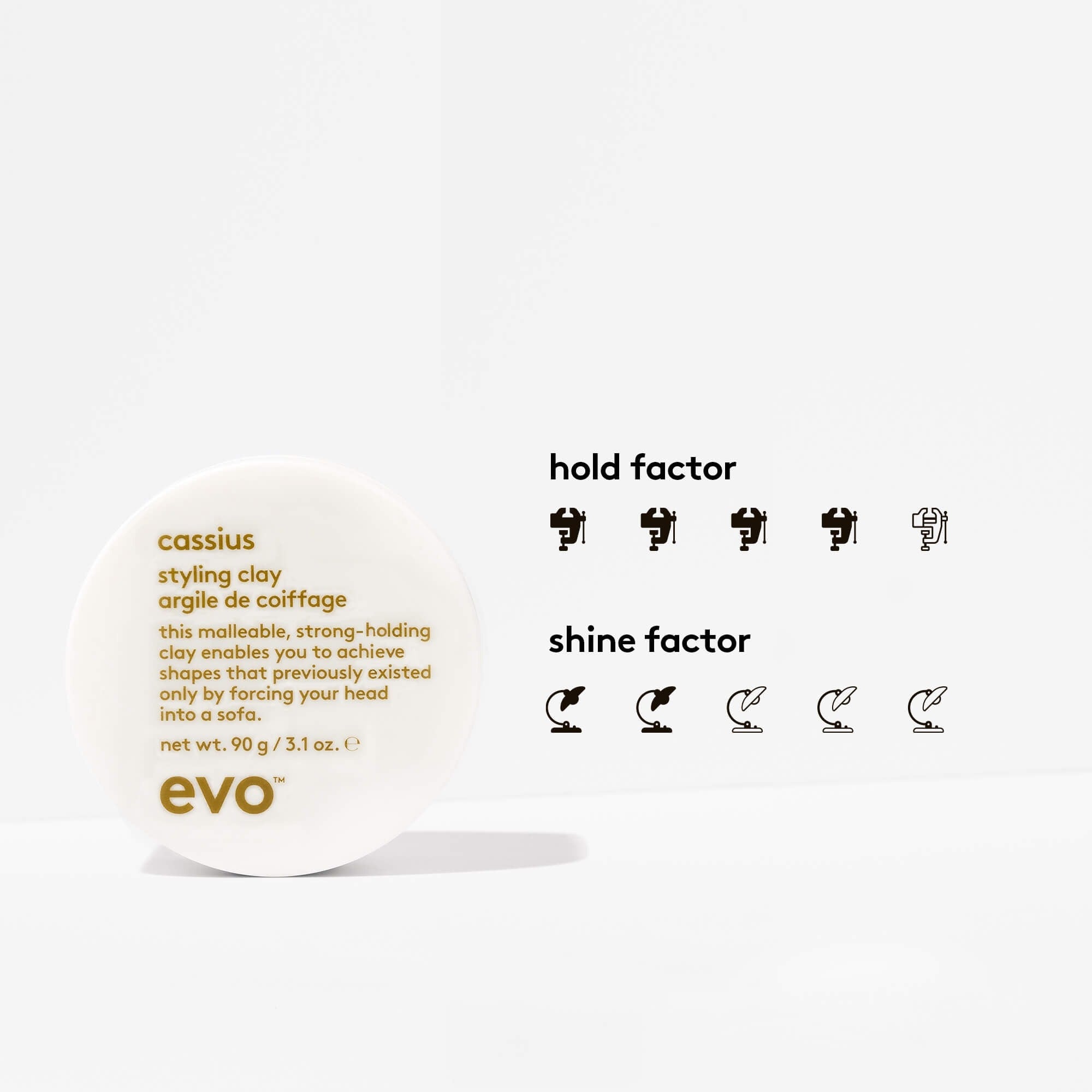 Cassius Styling Clay Evo Hair