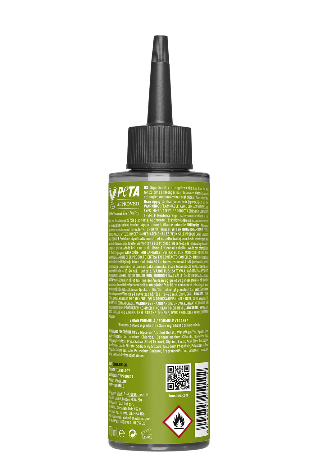 Addvolume Liquid Strength Rinse 150ml Kms