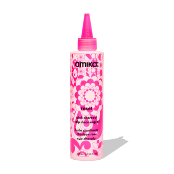 amika reset pink charcoal scalp cleansing oil
